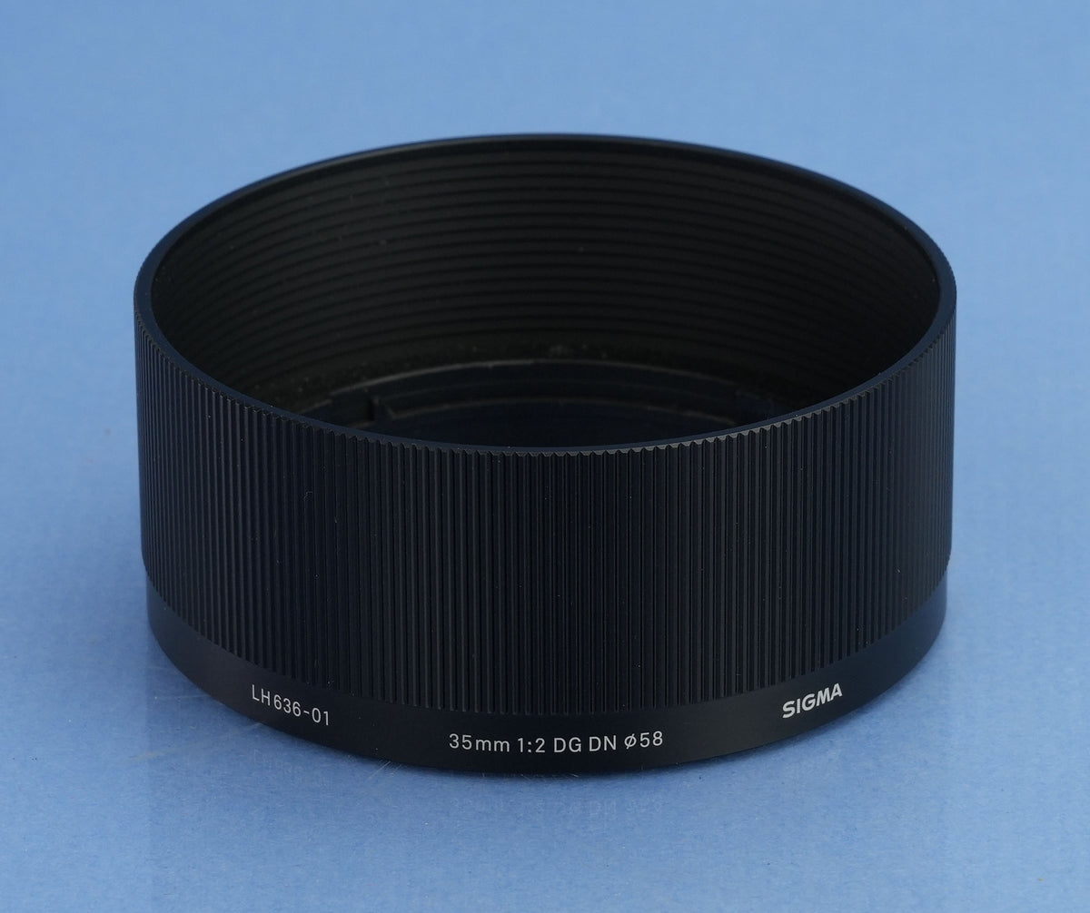 SIGMA C CONTEMPORARY 35MM F2 DG DN LEICA L-MOUNT LENS +CAPS +SHADE +BOX MINT!
