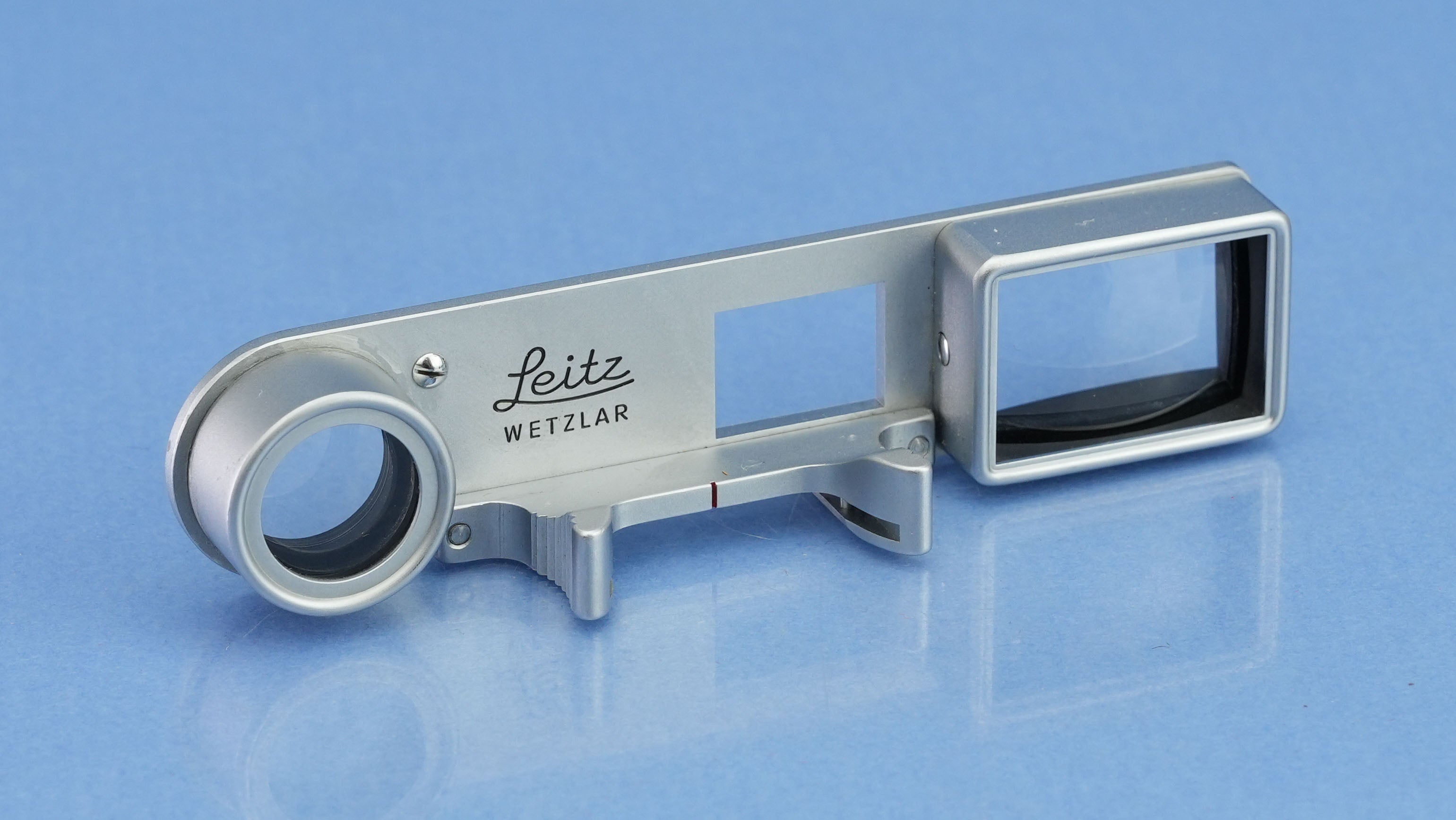 LEICA LEITZ 50MM SUMMICRON F2 CHROME DUAL RANGE M LENS W/EYES +BOX +FILTER