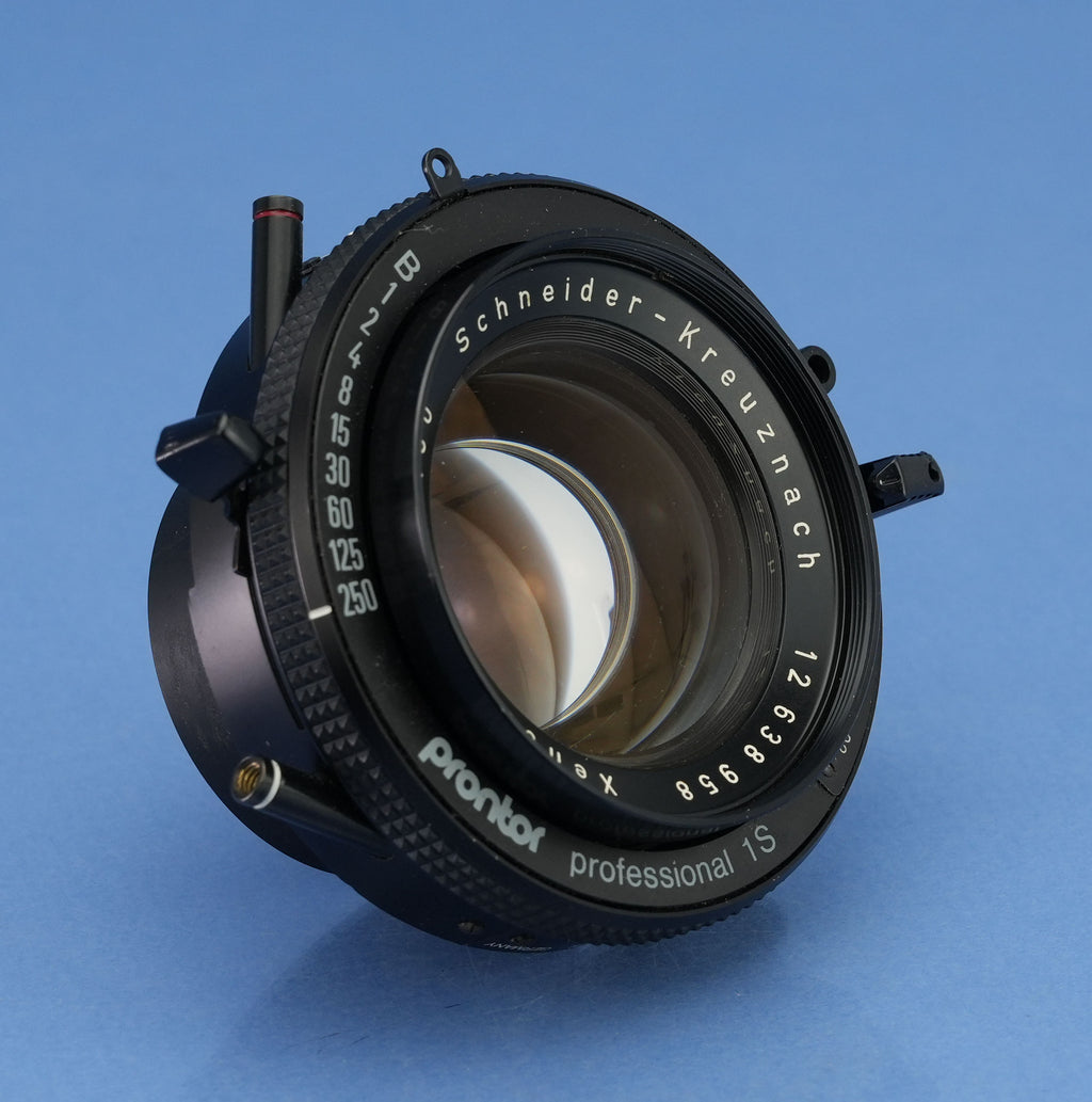SCHNEIDER KREUZNACH XENOTAR 100MM F2.8 LATE VERSION 6X9 LARGE FORMAT LENS +CAPS
