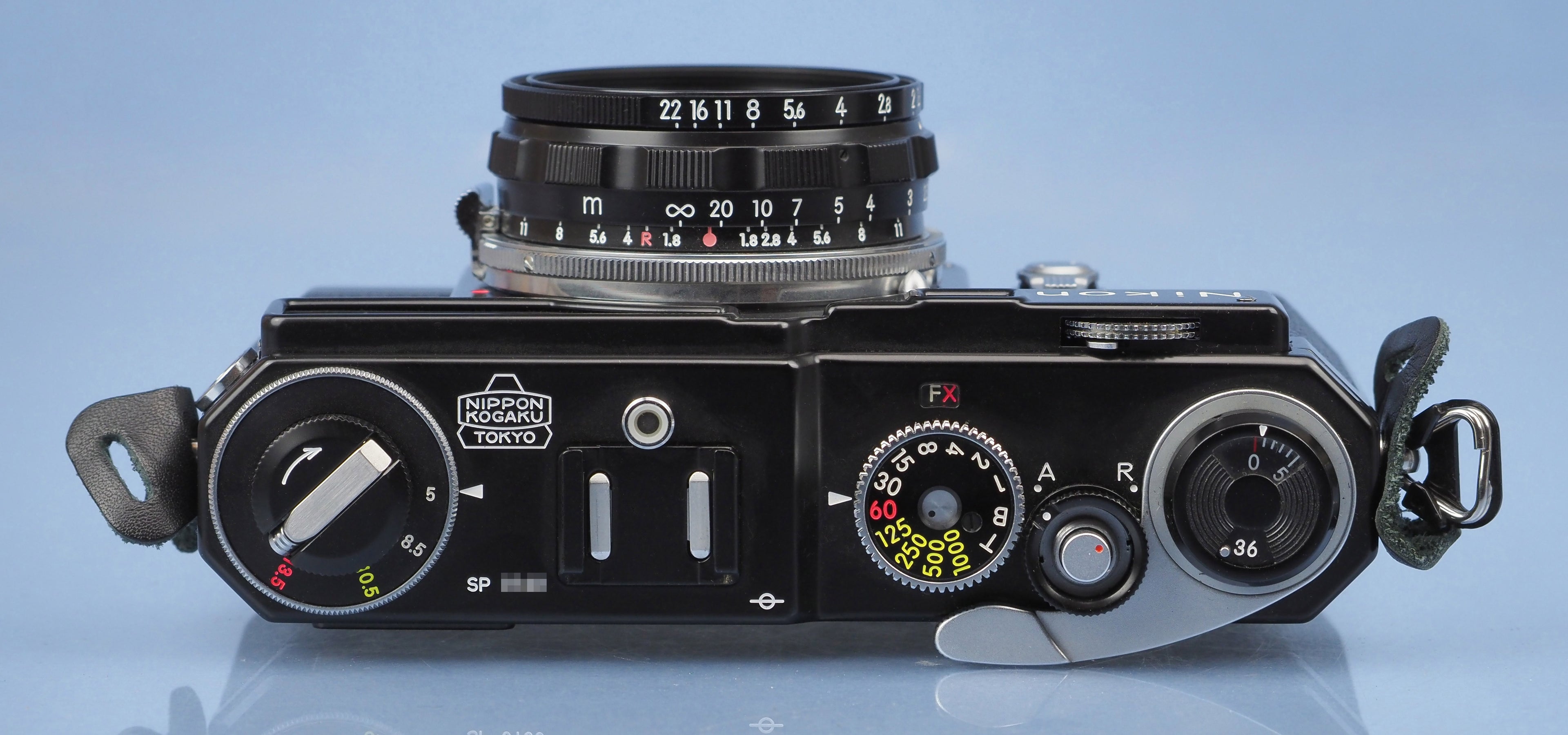 NIKON SP BLACK PAINT LIMITED EDITION BLACK PAINT CAMERA +BOX +35MM F1.8 LENS NEW