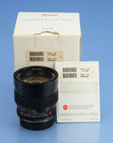 LEICA LEITZ 35MM SUMMILUX-R F1.4 3RD CAM R 11144 LENS +CAPS +BOX +PAPERS MINT!