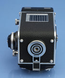 ROLLEI ROLLEIFLEX 3.5F PLANAR WHITE FACE 12/24 TLR CAMERA +CASE LATE # MINT! WOW