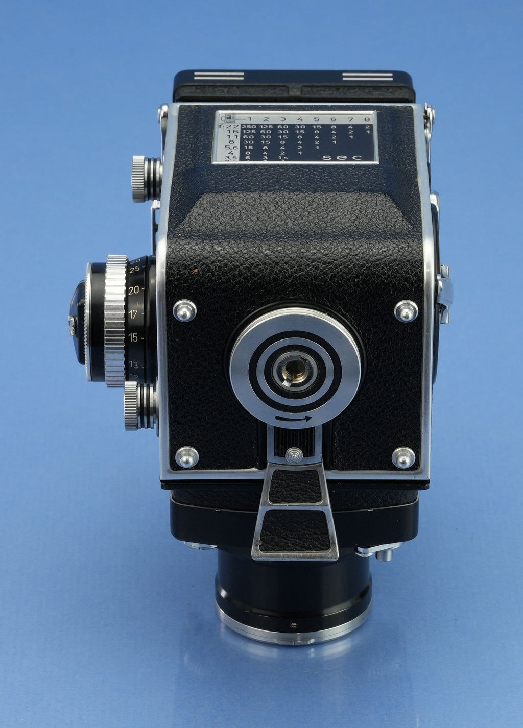 ROLLEI TELE ROLLEIFLEX 135MM SONNAR F4 TLR CAMERA +CASE +CAPS +METER VERY PRETTY