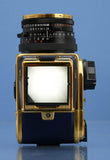HASSELBLAD 503CX 50TH GOLD BLUE SUPREME CAMERA +80MM CF +A12 +BOX NEW OLD STOCK!