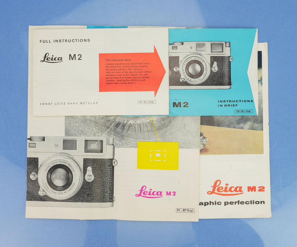 LEICA LEITZ M2 SS 10308 KOOHE CHROM-KAMERAGEHÄUSE + BOX NEUWERTIG SONDERANGEBOT * #1161535*