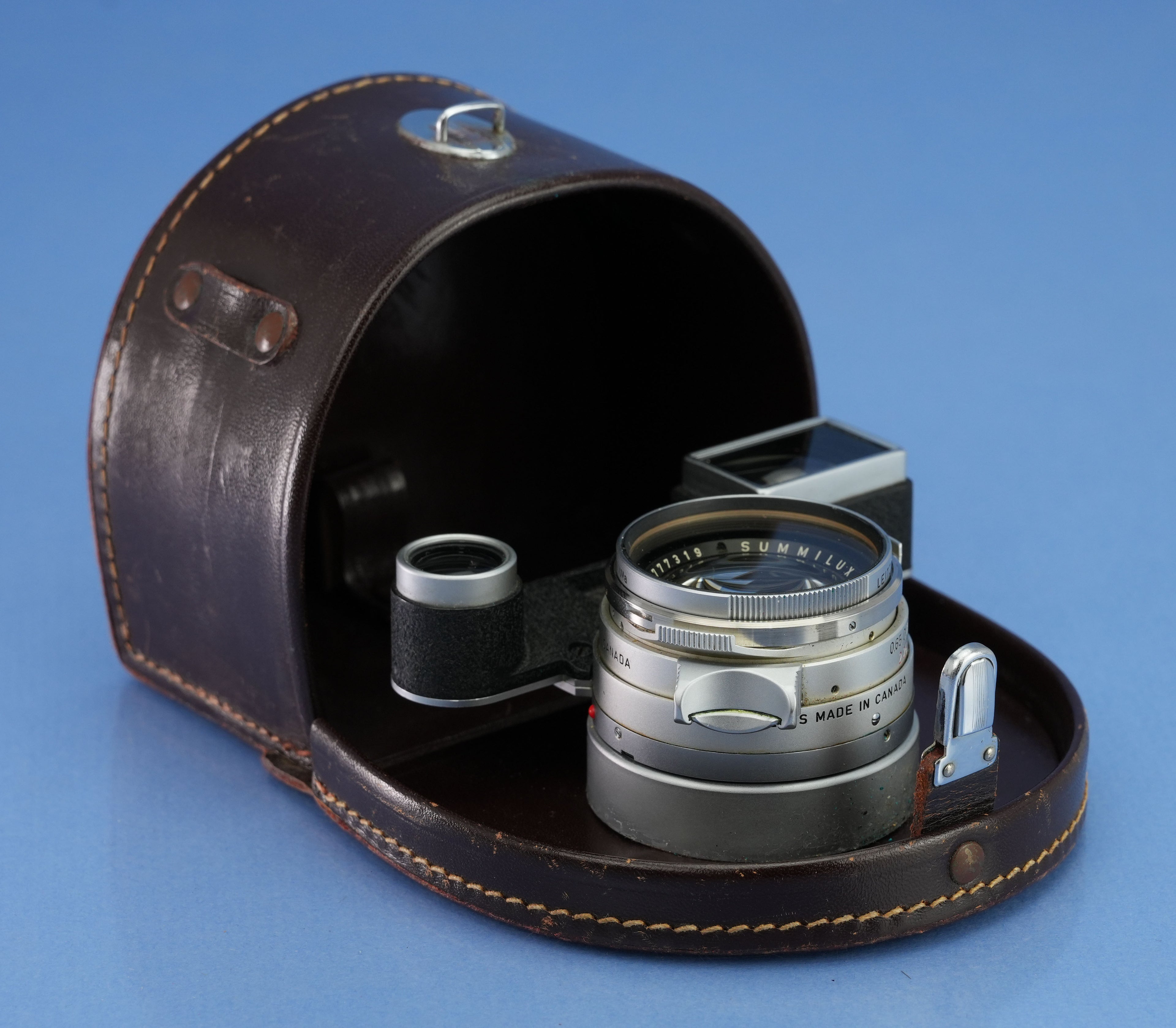 LEICA LEITZ 35MM F1.4 SUMMILUX M STEEL RIM LENS 1st VERSION 11870 M3 +EYES MINT!