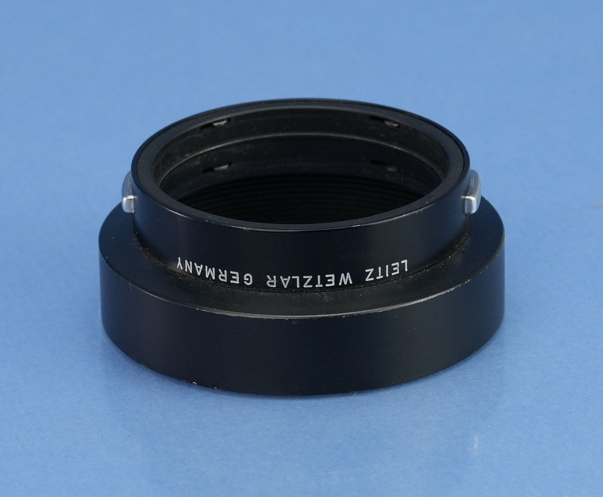 LEICA LEITZ SUMMICRON-R 50MM F2 1st VERSION 2CAM 11228 LENS +12564K SHADE