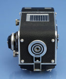 ROLLEI ROLLEIFLEX 3.5F 12/24 ZEISS PLANAR 75MM TLR CAMERA +CASE +SHADE MINT!