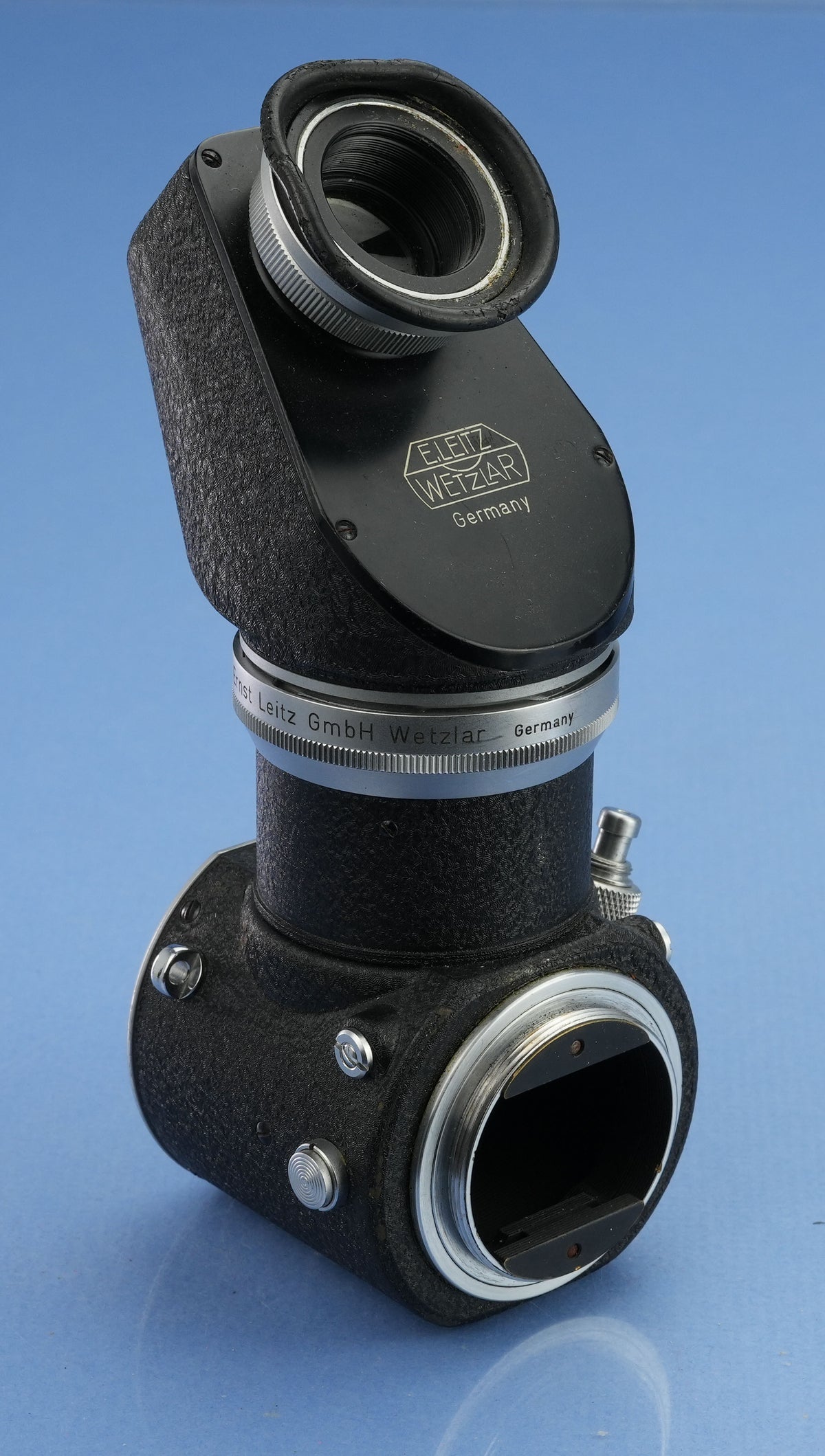 LEICA LEITZ 200MM F4.5 TELYT VISOFLEX VISO I LENS SET +SHADE, FINDER, x3 FILTER+