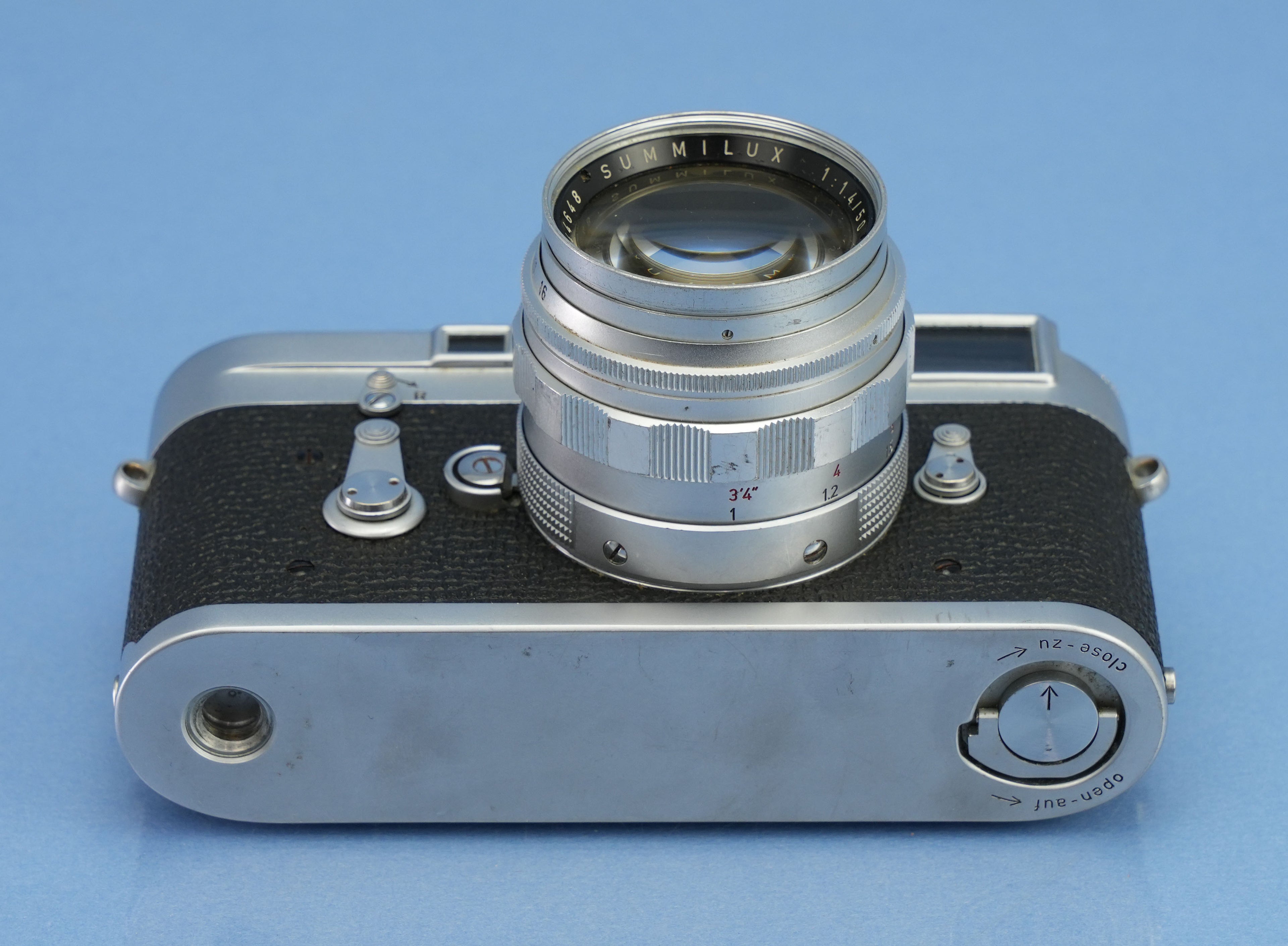 LEICA M3 SS IGEMO 10150 +50MM SUMMILUX F1.4+ 135MM F4 ELMAR +BOX +CARDS WOW!