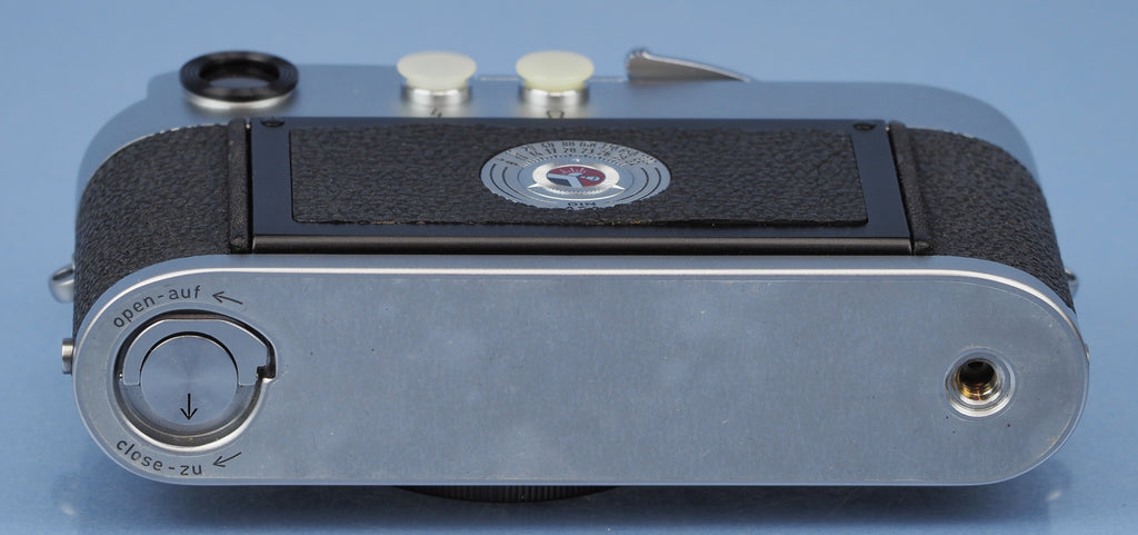 LEICA LEITZ M2-M MOTOR CHROME 10800 KOOHE RANGEFINDER CAMERA BODY +BOX +MANUAL