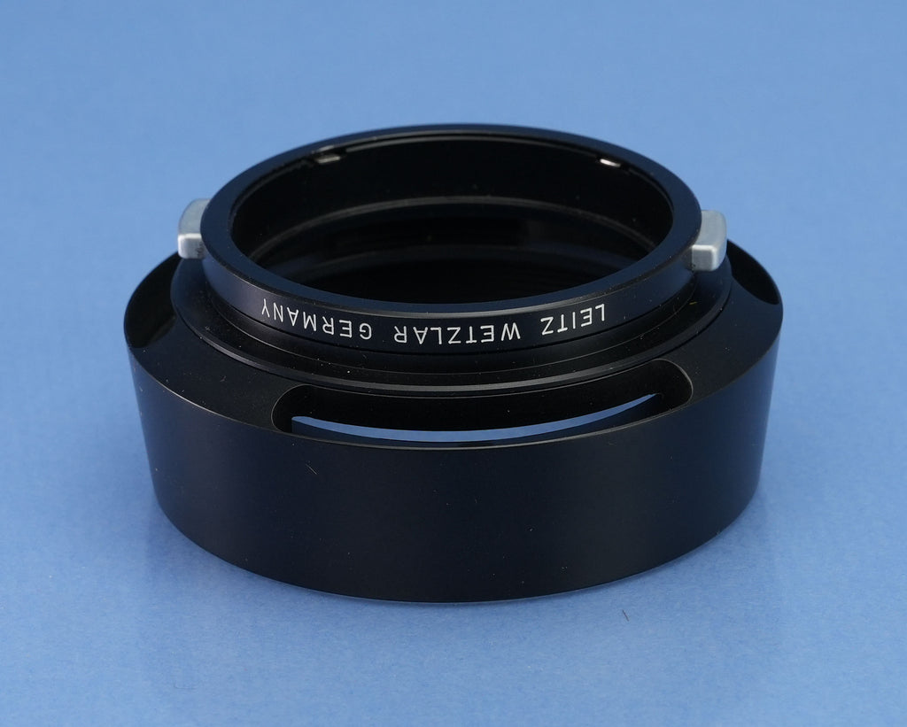 LEICA LEITZ 11820 50MM NOCTILUX F1.2 VINTAGE M LENS +12503 SHADE +CAP +BOX MINT!