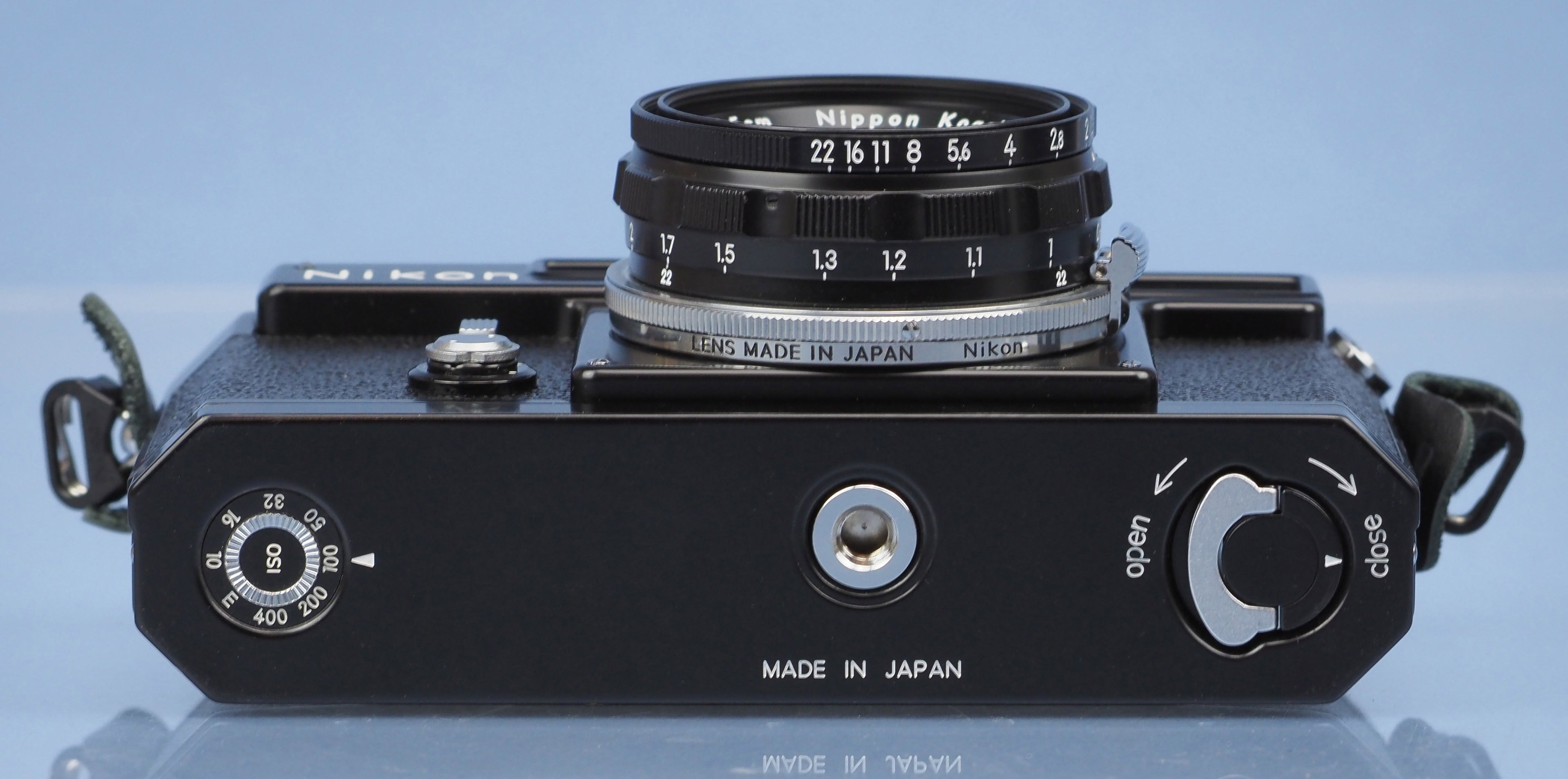 NIKON SP BLACK PAINT LIMITED EDITION BLACK PAINT CAMERA +BOX +35MM F1.8 LENS NEW