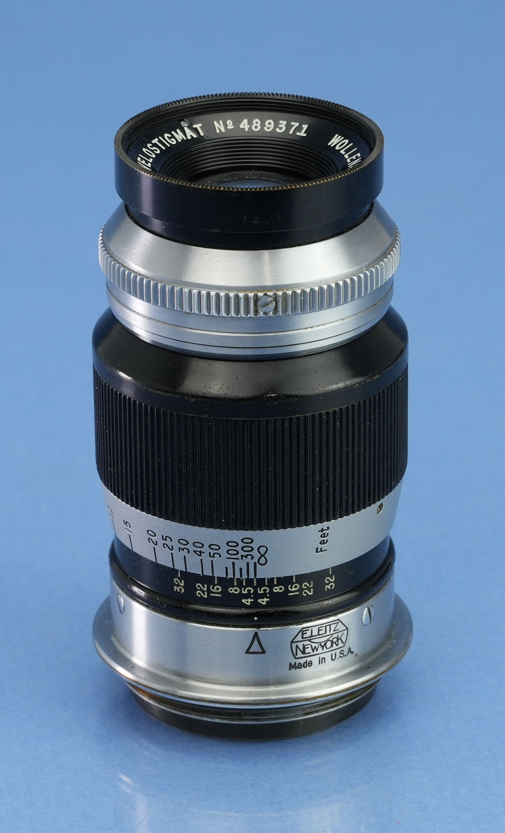 LEICA LEITZ STANDARD NEW YORK CAMERA +50MM WOLLENSAK F3.5 +90MM VELOSTIGMAT RARE