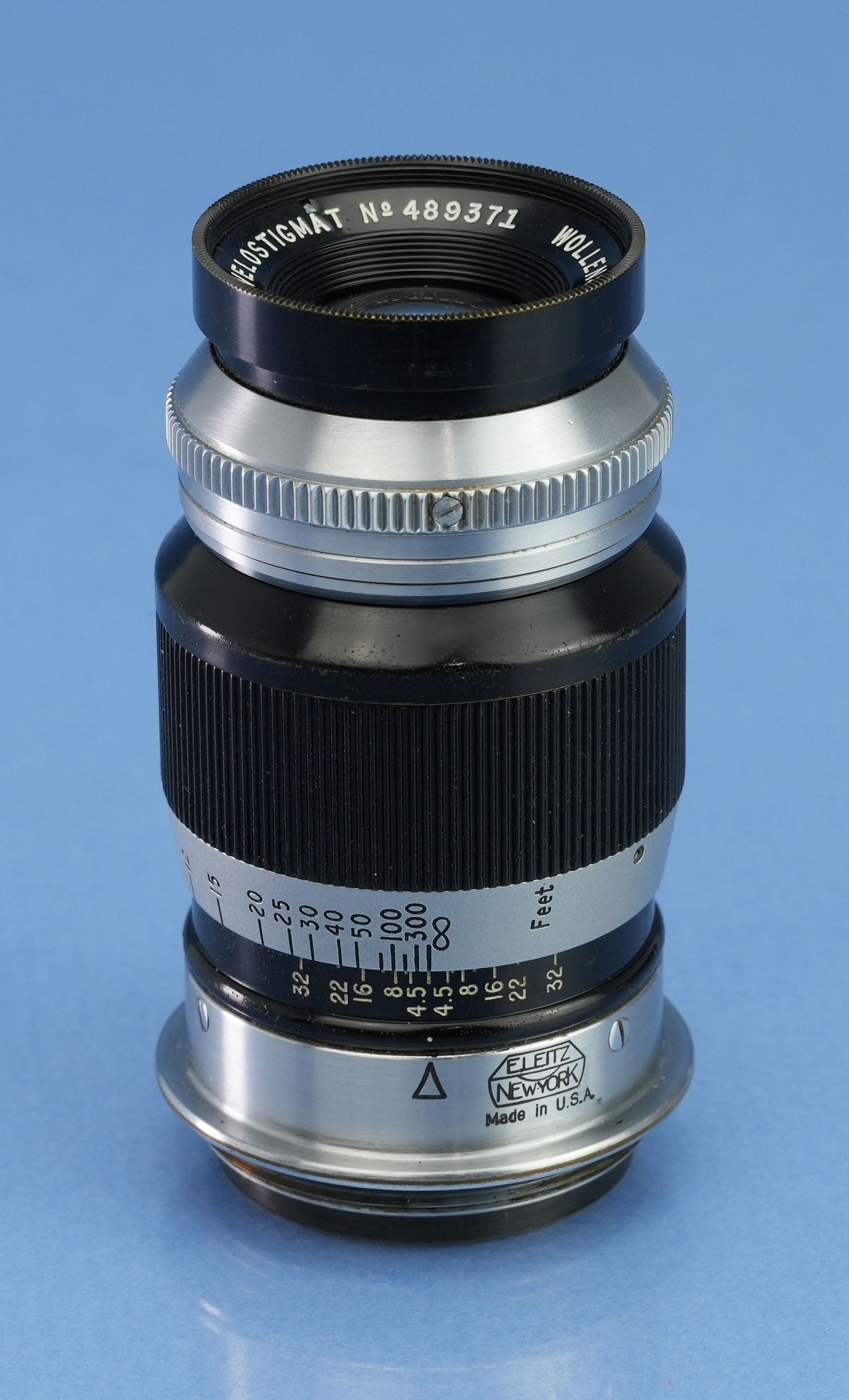 LEICA LEITZ STANDARD NEW YORK CAMERA +50MM WOLLENSAK F3.5 +90MM VELOSTIGMAT RARE
