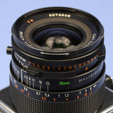 HASSELBLAD 903 SWC/M 38MM ZEISS BIOGON CF T* CAMERA +A12 +RARE UPGRADED FINDER