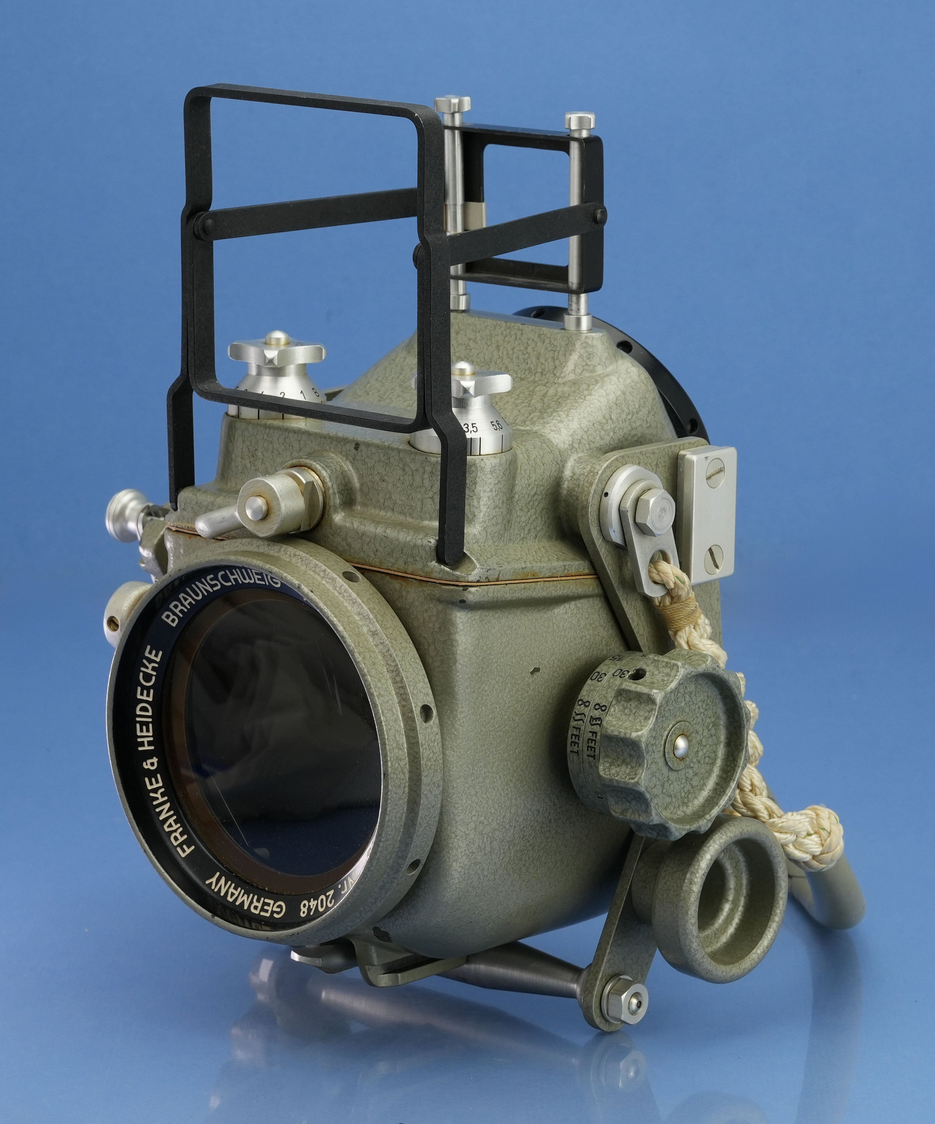 ROLLEIFLEX ROLLEIMARIN VER 4 3.5F PLANAR XENOTAR UNDERWATER HOUSING +FLASH +SEAL