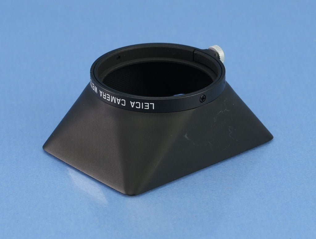 LEICA LEITZ 28MM SUMMARON-M F5.6 CHROME 11695 6BIT M LENS +CAPS +SHADE MINT!