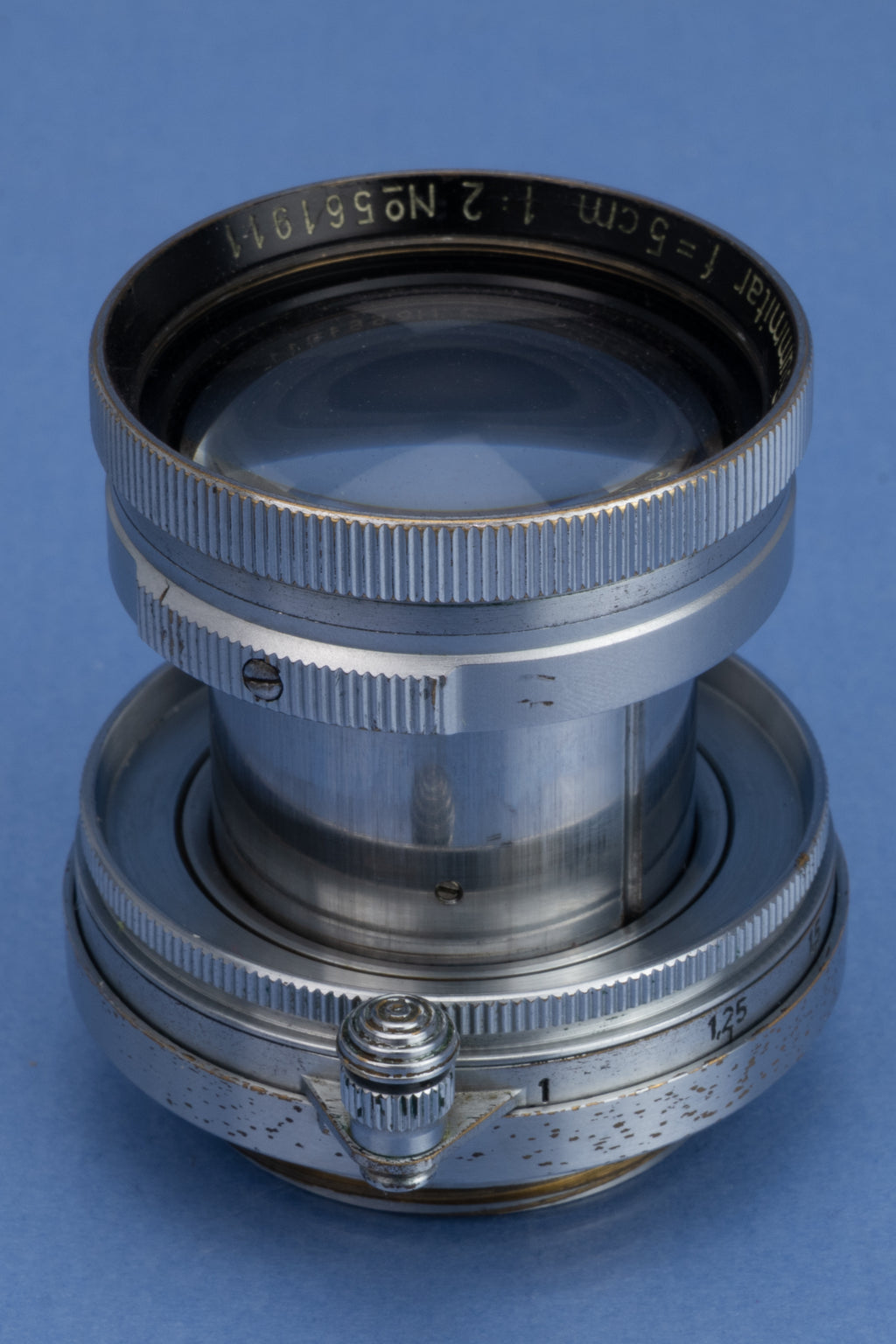 LEICA LEITZ ORIGINAL IIID RANGEFINDER CAMERA BODY #360107 +50MM F2 SUMMITAR RARE