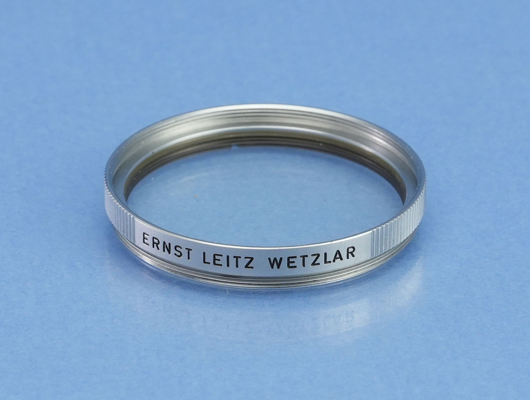 LEICA LEITZ 50MM SUMMICRON F2 CHROME DUAL RANGE M LENS W/EYES +BOX +FILTER