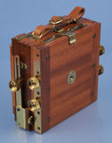 ZONE VI STUDIOS USA 4X5 MAHOGANY +BRASS WOODEN FIELD CAMERA NEW OLD STOCK. WOW!