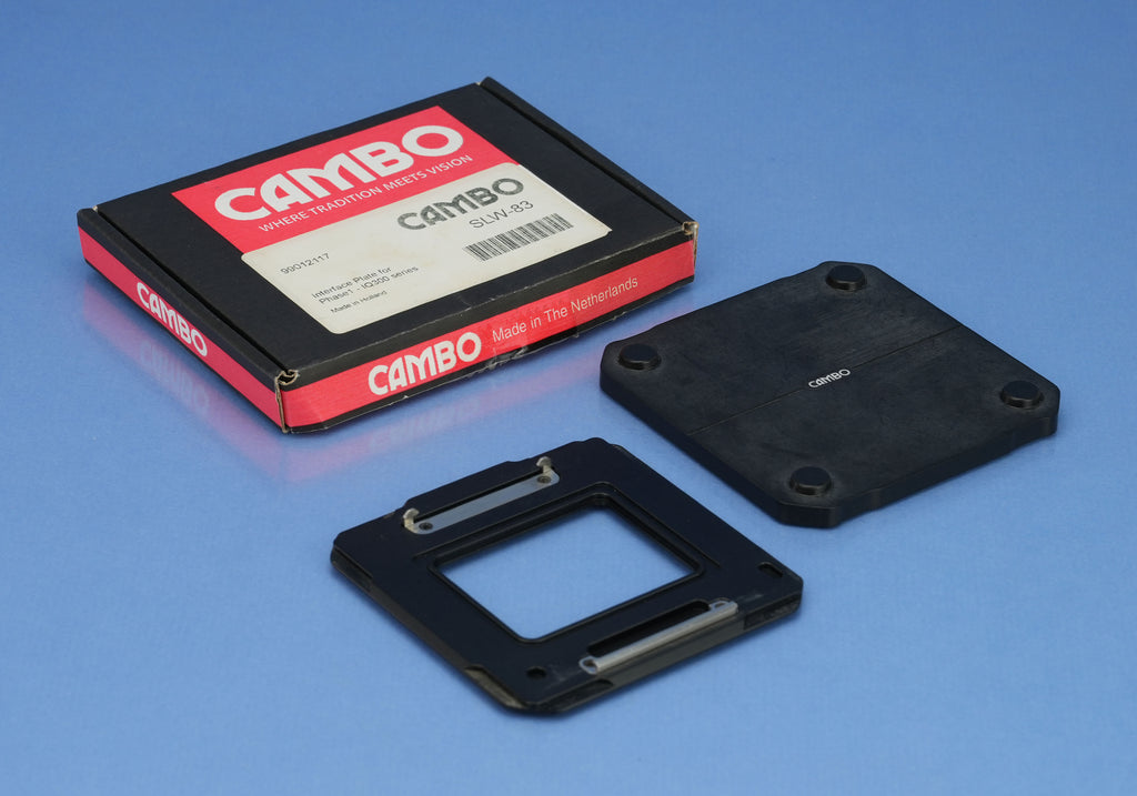 CAMBO ACTUS-B VIEW CAMERA BODY +WDS 619 +SLW-83 PHASE 1 IQ300 PLATE +BELLOWS +