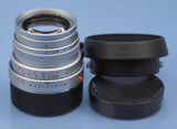 LEICA LEITZ M6 SILVER LHSA 25TH YEAR SUMMICRON 35mm 50mm 90mm F2 LENS SET +BOXES