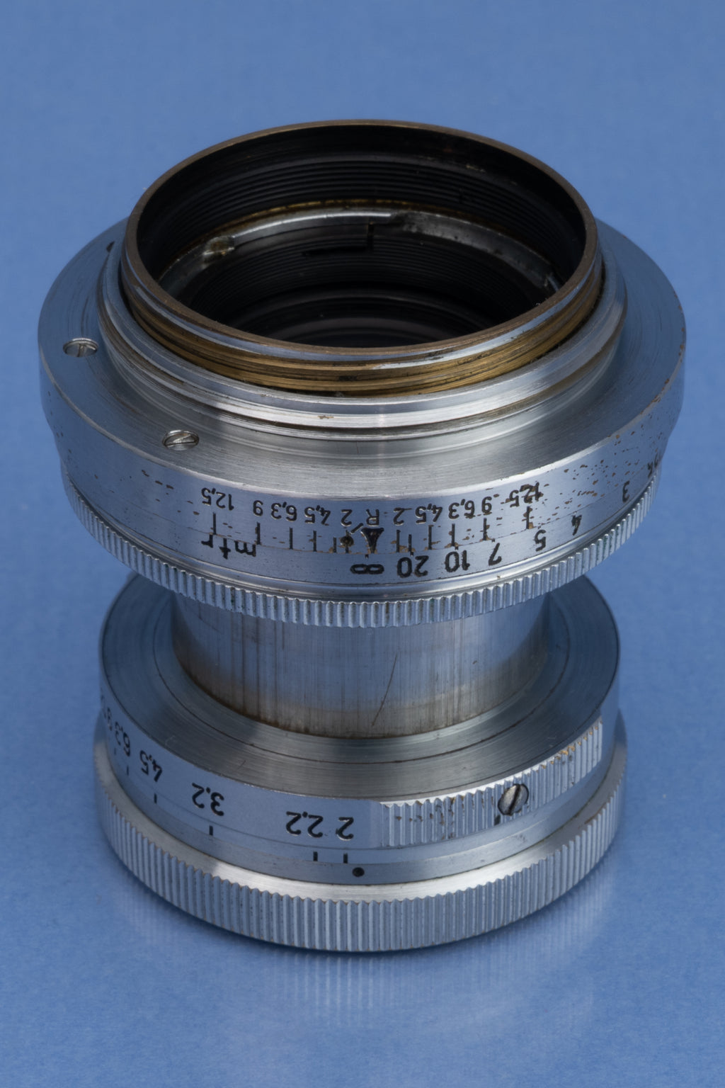 LEICA LEITZ ORIGINAL IIID RANGEFINDER CAMERA BODY #360107 +50MM F2 SUMMITAR RARE