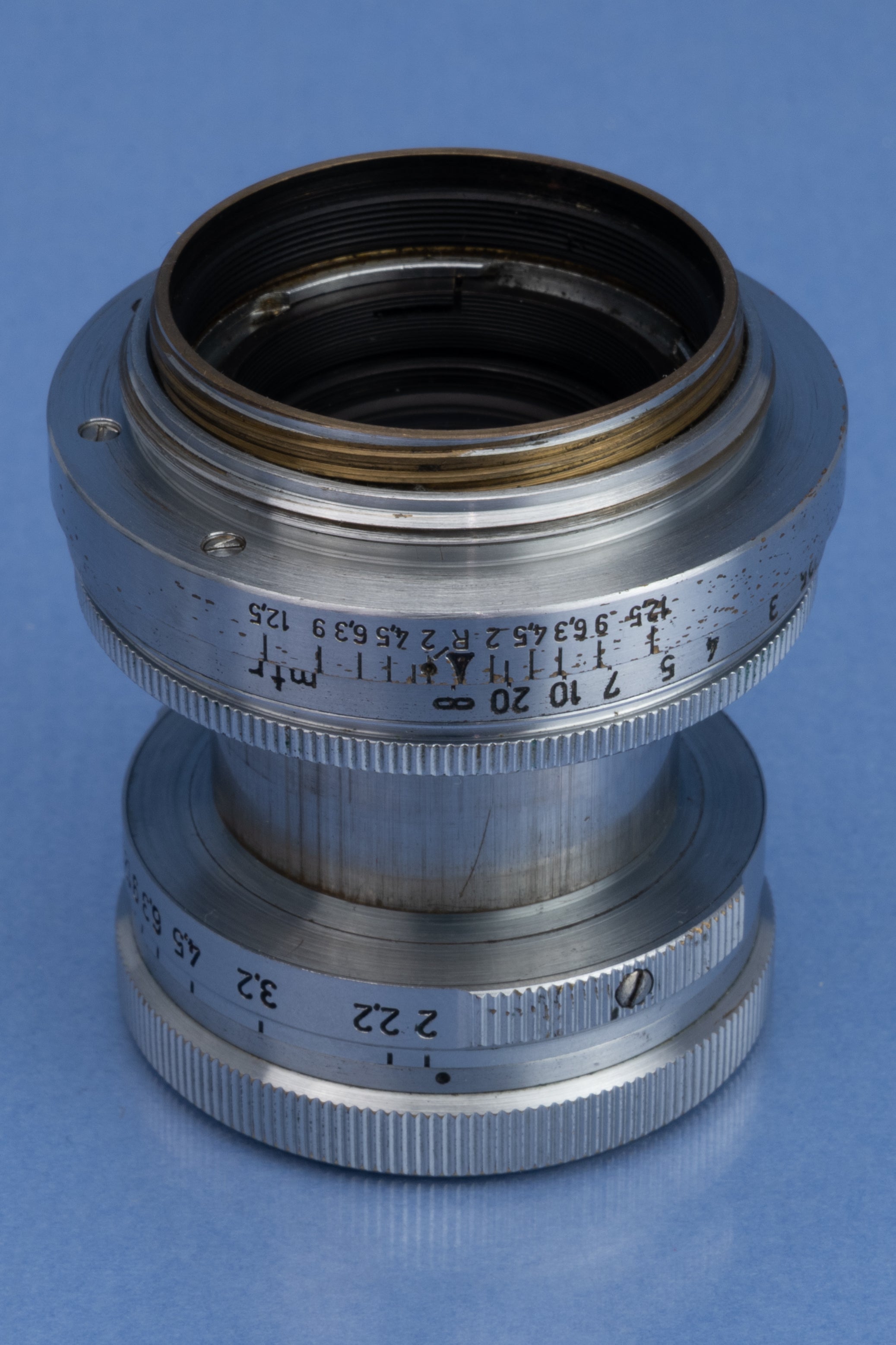 LEICA LEITZ ORIGINAL IIID RANGEFINDER CAMERA BODY #360107 +50MM F2 SUMMITAR RARE