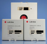LEICA M6 MILLENNIUM TTL CAMERA 10442 +35MM F2 +50MM F1.4 BLACK PAINT SET NEW!
