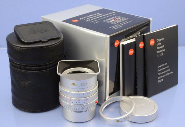 Leica SUMMILUX-M 35mm f/1.4レンズ Leica Summilux-M 35mm f/1.4 ASPH. M-Mount Lens in Black