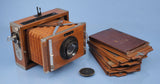 ZEISS CONTESSA NETTEL TROPICAL 10X15 PLATE CAMERA +180MM F4.5 TESSAR +EXTRAS!