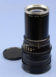 HASSELBLAD 250MM SONNAR SUPERACHROMAT CHROME RING F5.6 C LENS +CAPS MINT RARE!