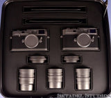 LEICA 10794 M100 STAINLESS STEEL MONOCHROM M-A +3 LENS 28/35/50 SUMMILUX-M SET