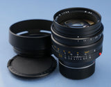 LEICA 50MM NOCTILUX-M F1 11822 3rd VER LENS +12544 SHADE MINT! MISPRINT NO-TILUX