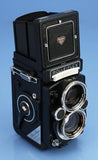 ROLLEI ROLLEIFLEX 2.8F HFT PLANAR PLATIN PLATINUM LIMITED TLR CAMERA MINT RARE!