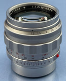 LEICA NOCTILUX-M 50MM F1.2 ASPH LIMITED SILVER CHROME LENS 11702 NIB NEW xx/100