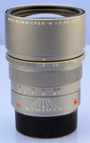 LEICA LEITZ 90MM APO-SUMMICRON-M ASPH F2 TITANIUM 11632 M LENS +CAPS + BOX MINT