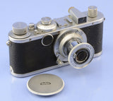 LEICA LEITZ STANDARD NEW YORK CAMERA +50MM WOLLENSAK 50MM F3.5 VELOSTIGMAT RARE!