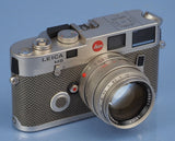 LEICA M6 PLATINUM 10450 150 JAHRE CAMERA +PRE ASPH 50MM SUMMILUX F1.4 +BOX MINT!