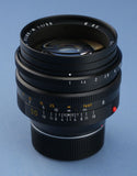 LEICA 50MM NOCTILUX-M F1 11822 3rd VER LENS +12544 SHADE MINT! MISPRINT NO-TILUX