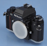 NIKON F3P F3 P PRESS HP HIGH POINT SLR CAMERA BODY +MF-6B +DE-5 +BOX. NEW! WOW!
