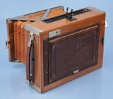 ZEISS CONTESSA NETTEL TROPICAL 10X15 PLATE CAMERA +180MM F4.5 TESSAR +EXTRAS!