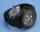 LEICA LEITZ EL1 CHRONO 100 YEARS VALBRAY OCULUS BLACK WATCH +BOX #31/50pc RARE!