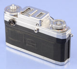 CONTAX IIIA COLOR DIAL CHROME RANGEFINDER CAMERA +CARL ZEISS 50MM F1.5 SONNAR