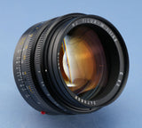 LEICA 50MM NOCTILUX-M F1 11822 3rd VER LENS +12544 SHADE MINT! MISPRINT NO-TILUX