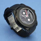 LEICA LEITZ EL1 CHRONO 100 YEARS VALBRAY OCULUS BLACK WATCH +BOX #31/50pc RARE!