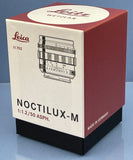 LEICA NOCTILUX-M 50MM F1.2 ASPH LIMITED SILVER CHROME LENS 11702 NIB NEW xx/100