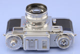 CONTAX IIIA COLOR DIAL CHROME RANGEFINDER CAMERA +CARL ZEISS 50MM F1.5 SONNAR