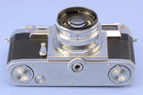 CONTAX IIIA COLOR DIAL CHROME RANGEFINDER CAMERA +CARL ZEISS 50MM F1.5 SONNAR
